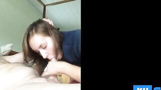 Amateur College Blowjob