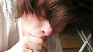 Amateur Blowjob with Cum in Mouth