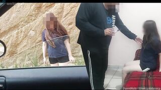 Encuentra a morra putipobre y le ofrece dinero por llenarla de semen y preñarla