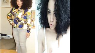 Black American Girls: Dressed and Undressed Pics -2