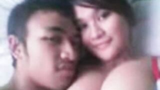 Big-Titted Indonesian Amateur Adult Video