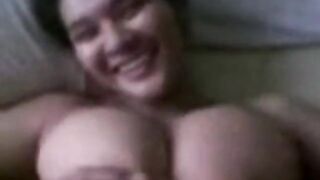 Big-Titted Indonesian Amateur Adult Video