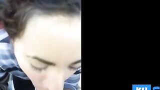 Sperma im Gesicht einer Schweizer Amateurin -3