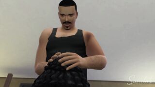 turkish girl gets mounted by a large spanish stallion