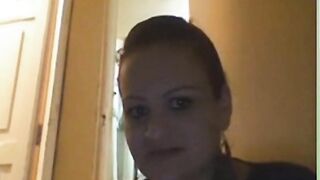 BBW Colombian Plays with Her Big Tits on Webcam