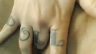 Close-up Fingering of a PAWG on Webcam