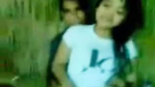 Indonesian Babe Gets Groped by a Group of Men