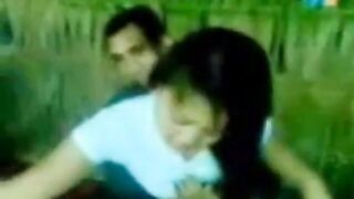 Indonesian Babe Gets Groped by a Group of Men