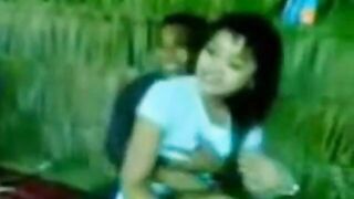 Indonesian Babe Gets Groped by a Group of Men