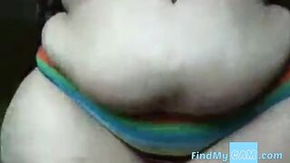 Black BBW Amateur on Webcam