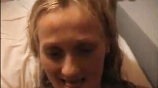 Svensk amatöravsugning med Cumshot Ansiktsbehandling