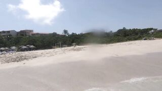 Swimming Naked in Cuba's Atlantic Ocean Waters -3
