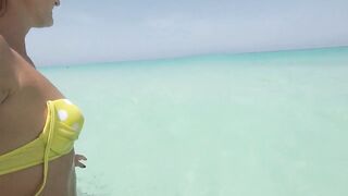 Swimming Naked in Cuba's Atlantic Ocean Waters -3
