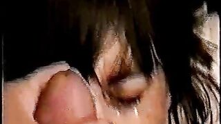 American Mature Brunette Veronica Facialed