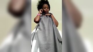 African Amateur with a Large Clitoris