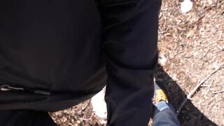 Big-Ass Blonde Takes a Cock Outdoors