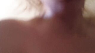 Mature Blonde Enthusiastically Rides in POV Video