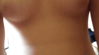 Mature Blonde Enthusiastically Rides in POV Video