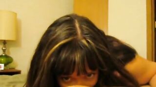 Cougar Blowjob: Amateur MILF Pleasures Young Stud