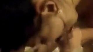 Hot Amateur Woman Swallows Cum on Webcam
