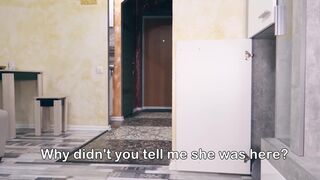 Visited my stepsisters - got a blowjob from both of them.