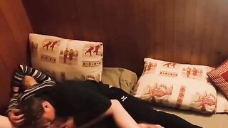 Pussy Eating and Clit Rubbing Leads to Intense Orgasm
