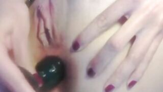 Anal Plug Orgasm - Amateur Girl's Homemade Video
