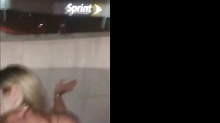 Public Blowjob with a Sexy Amateur Milf Mom