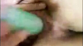 Japanese Amateur Girl Masturbates on Cellphone