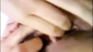 Japanese Amateur Girl Masturbates on Cellphone