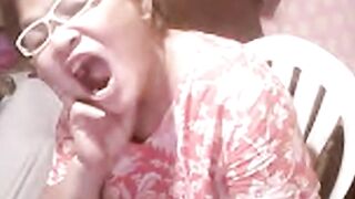 Mature Asian Elizabeth, 57, Flashes on Webcam