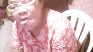 Mature Asian Elizabeth, 57, Flashes on Webcam