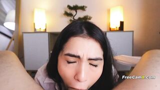 Sloppy Throat Fuck with Drooling Babe