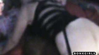 Girl's Interracial Blowjob in the RV