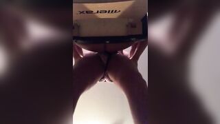 Girl Tries a Huge Dildo for Hardcore Action