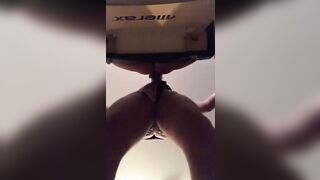 Girl Tries a Huge Dildo for Hardcore Action