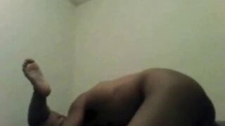 Big Black Meat on Amateur Webcam