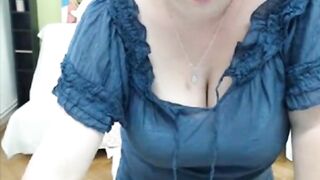 Russian BBW with Huge Tits on Webcam