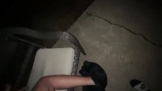 teen addicted to anal sex fuck Jamaican stepdad in backyard