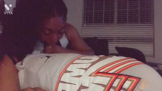 Facial I make him cum all over my pretty lily face don’t you wish you could use me like this lol