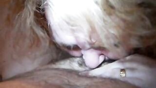 Russian BBW Olga's Homemade Blowjob