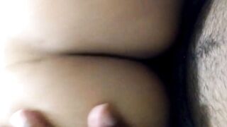 Lambendo o pau do tio com chocolate - Brazilian Amateur Blowjob