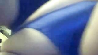 Curvy Latina Cam Girl Masturbates