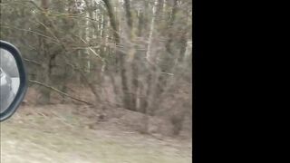Hardcore Public Fisting and Creampie in the Forest with a Blonde