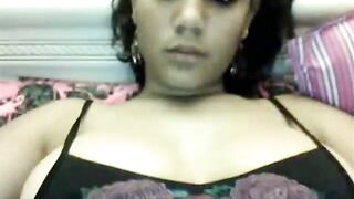 Big-Titted Morena's Webcam Flash