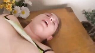 Chubby Girl's First Anal Adventure