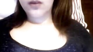 Big Natural Chilean Breasts on Webcam