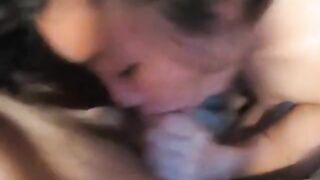 Tiny-Breasted Asian Amateur Gives Homemade Blowjob