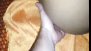 Asian Amateur Gives a Handjob