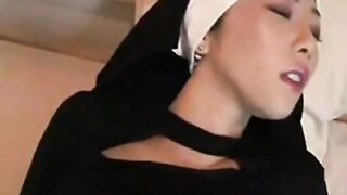 Big-Titted Asian Amateur Nun -2